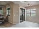 Bright living space featuring large windows and a sliding glass door offering nice views at 15252 N 100Th St # 1172, Scottsdale, AZ 85260