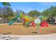 The vibrant community playground with slides and climbing structures offers hours of fun for families at 15252 N 100Th St # 1172, Scottsdale, AZ 85260