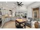 Spacious kitchen featuring stainless steel appliances, granite countertops, and a center island at 28375 N 130Th Dr, Peoria, AZ 85383