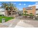 Exterior shot of V's Taproom with lush landscaping, stone accents, and covered entry at 28375 N 130Th Dr, Peoria, AZ 85383