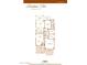 Detailed floor plan showcasing open-concept living space, modern kitchen, and spacious bedrooms in 1751 sqft home at 3521 N Barron --, Mesa, AZ 85207