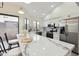 Beautiful kitchen with marble countertops and modern stainless steel appliances at 4024 E Hiddenview Dr, Phoenix, AZ 85048