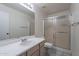 Standard bathroom with shower/tub combo and single sink vanity at 425 S 93Rd Pl, Mesa, AZ 85208