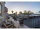 Private balcony with seating overlooking desert landscaping and neighborhood at 4431 N 21St Pl, Phoenix, AZ 85016