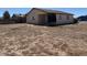 Home featuring a spacious, partially landscaped backyard with a chain link fence at 5122 E Shadow Ln, San Tan Valley, AZ 85140
