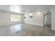 Large living room with recessed lighting, ceiling fans, and lots of natural light at 5330 E Tierra Buena Ln, Scottsdale, AZ 85254