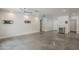 Open concept living room featuring polished concrete floors, and neutral paint colors at 5330 E Tierra Buena Ln, Scottsdale, AZ 85254