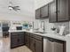 Well-appointed kitchen with stainless steel appliances, ample counter space, and a seamless connection to the outdoors at 5415 E Juniper Ave, Scottsdale, AZ 85254