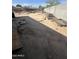 Backyard area featuring dirt ground and perimeter fence at 6226 W Citrus Way, Glendale, AZ 85301