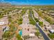A beautiful mountain community with well-maintained landscaping, tile roof homes and open space at 6996 E Mighty Saguaro Way, Scottsdale, AZ 85266