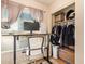 The bedroom features a standing desk with an office chair at 7114 W Oregon Ave, Glendale, AZ 85303