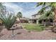 Spacious backyard featuring low maintenance landscaping, and mature trees at 7308 S 29Th Ln, Phoenix, AZ 85041
