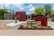 Stylish home with well-maintained xeriscaping, stone walkway, and modern architectural details at 8314 E Vista Dr, Scottsdale, AZ 85250
