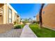 Well-maintained community featuring lush landscaping, mature trees, and inviting walkways at 8500 E Indian School Rd # 233, Scottsdale, AZ 85251