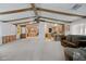 Open-concept living area combining living, dining, and kitchen spaces at 8600 E Broadway Rd # 30, Mesa, AZ 85208