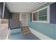 Enclosed porch featuring a screen door at 8600 E Broadway Rd # 30, Mesa, AZ 85208