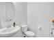 Clean, well-lit bathroom with classic fixtures and minimalist design at 9157 W Country Club Trl, Peoria, AZ 85383