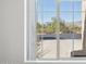 A view of the neighborhood with desert landscaping seen through a window at 10109 E Trailhead Ct, Gold Canyon, AZ 85118