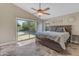 Main bedroom with backyard views, offering a peaceful and private retreat at 10305 E Plata Ave, Mesa, AZ 85212