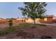 Spacious backyard featuring lush trees, a grassy area, and a cozy outdoor space for relaxing or entertaining at 126 E Mclellan Rd, Mesa, AZ 85201