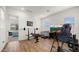 Home gym offering various workout equipment including a weight bench and inversion table at 14587 W Alexandria Way, Surprise, AZ 85379