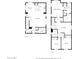 Detailed floor plan showcasing the layout of the home, including the kitchen, bedrooms, and living areas at 1689 E Elgin St, Gilbert, AZ 85295