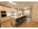 Modern kitchen with a large island, stainless steel appliances, and ample cabinet space at 17911 N Adobe Mesa Ct, Surprise, AZ 85374