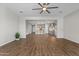 Large living area with recessed lights and open to kitchen at 19203 W Jackson St, Buckeye, AZ 85326