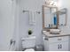 Bathroom featuring white vanity, vessel sink, and shower with tub at 20822 N 34Th Dr, Phoenix, AZ 85027