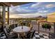 Balcony with mountain views, outdoor seating, and beautiful desert landscape at 2211 E Camelback Rd # 902, Phoenix, AZ 85016