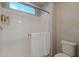 Modern bathroom featuring glass-enclosed shower with new fixtures and white towels at 22771 N 98Th Dr, Peoria, AZ 85383