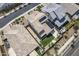 Stunning aerial view of home featuring solar panels, manicured lawn, and desert landscaping at 22960 N 94Th Ln, Peoria, AZ 85383