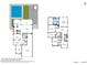 Detailed floor plan showcasing the layout of the home with labeled rooms and dimensions at 2322 E Mews Rd, Gilbert, AZ 85298
