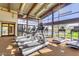 Well-equipped gym facility with modern treadmills, large windows and view at 2322 E Mews Rd, Gilbert, AZ 85298
