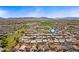 Overhead shot of a beautiful neighborhood surrounded by desert landscape and majestic mountains at 2909 W Bowker St, Phoenix, AZ 85041