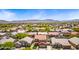 Aerial view of a neighborhood surrounded by mountains at 2909 W Bowker St, Phoenix, AZ 85041