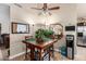 Cozy dining area with views into other rooms at 3237 W Angela Dr, Phoenix, AZ 85053