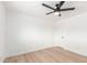 Bedroom featuring a ceiling fan and closet at 524 S Pioneer --, Mesa, AZ 85204