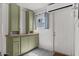 Additional view of the kitchen with olive green cabinets, and updated appliances at 6236 N 16Th St # 1, Phoenix, AZ 85016