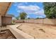 Spacious backyard with plenty of space for outdoor activities and potential landscaping at 6426 W Lamar Rd, Glendale, AZ 85301