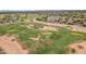 Lush green golf course with well-maintained fairways, surrounded by homes in a peaceful Arizona community at 704 E Gemini Pl, Chandler, AZ 85249