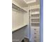 This closet offers storage and shelving at 822 W El Alba Way, Chandler, AZ 85225