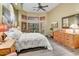 A spacious main bedroom features lots of natural light and neutral-toned walls at 8526 E Hackamore Dr, Scottsdale, AZ 85255