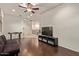 The second story bonus room is a bright and large living space at 9231 W Bent Tree Dr, Peoria, AZ 85383