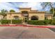The well-maintained clubhouse features lush landscaping and convenient parking at 9550 E Thunderbird Rd # 259, Scottsdale, AZ 85260