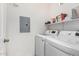 Functional laundry room with washer and dryer at 9550 E Thunderbird Rd # 259, Scottsdale, AZ 85260