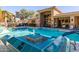 Sparkling swimming pool and deck area at 9550 E Thunderbird Rd # 259, Scottsdale, AZ 85260
