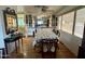 Bright dining room with a large mirror, built-in cabinets, and ample natural light at 120 N Val Vista Dr # 151, Mesa, AZ 85213