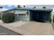 Charming exterior view of home with carport and well-manicured landscaping at 120 N Val Vista Dr # 151, Mesa, AZ 85213