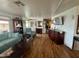 Inviting living room with laminate flooring, bright lighting, and ample seating at 120 N Val Vista Dr # 151, Mesa, AZ 85213